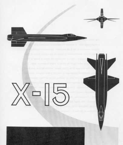 X-15 3-view