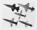 All X-15 design models