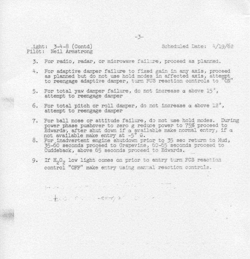 Flight request page 3, X-15 flight 51 (3-4-8)