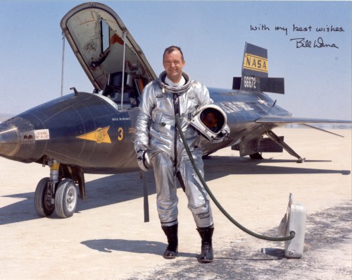 Bill Dana with X-15