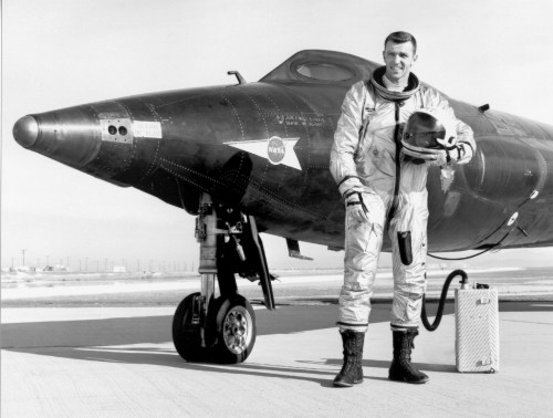 Joe Engle with X-15A-2