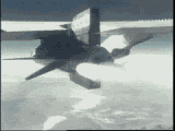 X-15 launch, animated