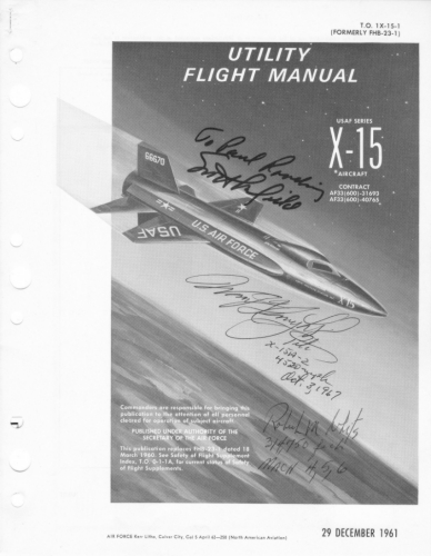 X-15 Flight Manual