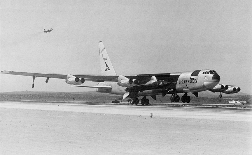 Takeoff for an X-15 mission