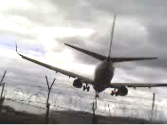 Tegucigalpa, ridge on short final
