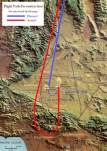 Flight path reconstruction of X-15 flight 51