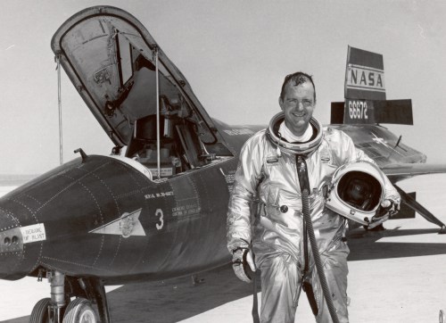 Bill Dana with X-15