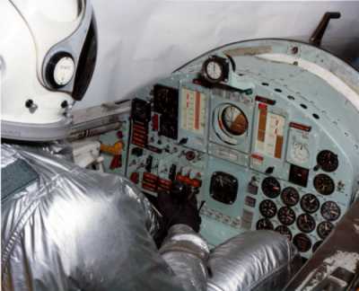 X-15 cockpit, late configuration