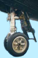 X-15A-2 nose gear