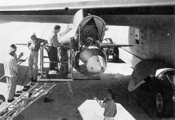 X-15 preflight preparation